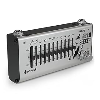 Donner Egaliseur 10 Bandes Pédale à Effets Guitare True Bypass – EQ Seeker - Les Beatles, Paul McCartney, John Lennon, RIngo Starr, George Harrison