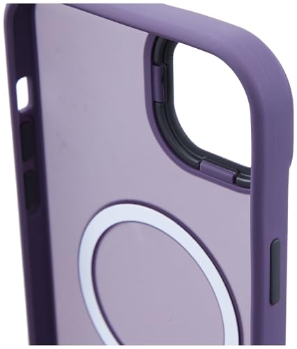 Image of iPhone 14 Plus Magsafe Hard Back Case | Matte Design & 360 Protection | Military-Grade Apple iPhone 14 Plus Cover | Strong Magnet Back - Purple