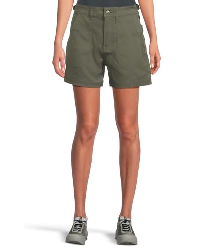 prAna Women's Stretch Zion Cargo Short, Spruce, 8, Inseam: 5