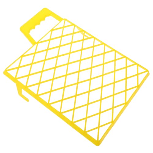 SHINEOFI Plastic Paint Grid Screen 7-inch (200x170mm) Paint Tray Liner Mesh Filter