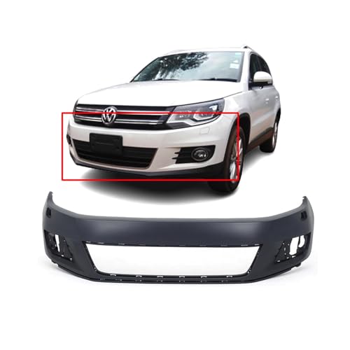 Image of FitParts Compatible with Volkswagen Tiguan 2012-2016 Front Bumper Cover