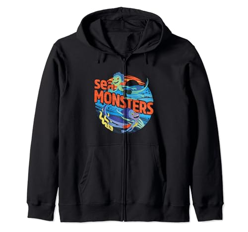 Sweat Luca Alberto Sea Monsters chaud et zippé