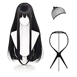 井ノ上たきな ウィッグ リコリスリコイル コスプレ ウィッグ 錦木千束 wig 井ノ上たきな かつら Lycoris Recoil コスチューム コスプレ道具【専用ネット+ウイッグスタンド付き】 (井ノ上たきな)