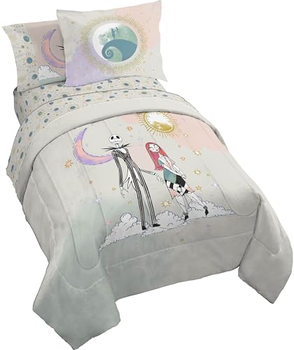 Disney Nightmare Before Christmas Full Comforter Set 7 Piece Multi