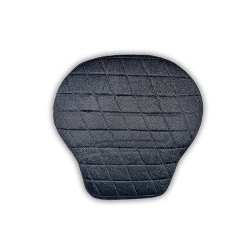 IND STURGIS LLC Motorcycle Gel pad seat Cushion with Memory Foam for Comfortable Travel, Black, DNS100