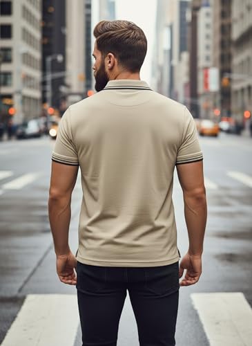Image of Lymio Polo T Shirt for Men || T Shirt for Man || Collar Style (Packs Also Available) (117-120)