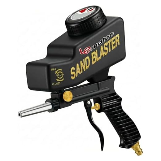 LE LEMATEC Portable Sand Blaster Gun