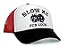Posse Comitatus Blow Me for Luck â€“ Funny Hat Adult One-Size Multi Cap (Red/Black)
