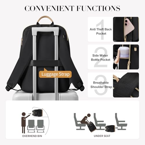Mochila para laptop 16 pulgadas para mujer miniatura 4