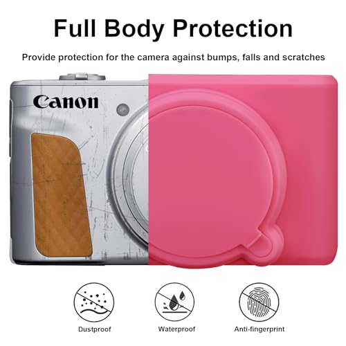 Funda de silicona para cámara Canon PowerShot SX740 / SX730 miniatura 3