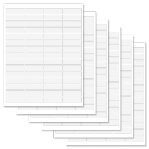Colorful Images Floral Whispers Return Address Mailing Labels, Personalize with Name & Address, Set of 240 Self Adhesive, Easy Peel Flat Label Sheets, Small, 4 Designs