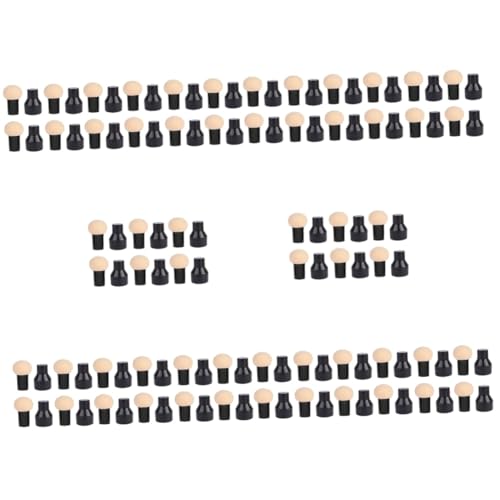 SOESFOUFU 10sets Makeup Powder Puff Foundation Puff for Women Wet Dry Use Non-slip Handle Ideal for Home Salon 6pcs*10