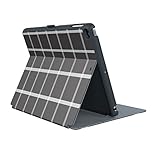 Stylefolio iPad Mini 4 Case - Black and White Windowpane Plaid/Black