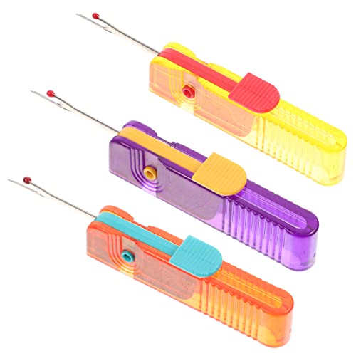 Homoyoyo Sewing Thread Set 3pcs Seam Rippers Thread Unpicker Stitch Remover Essential for Tailoring and Home Use