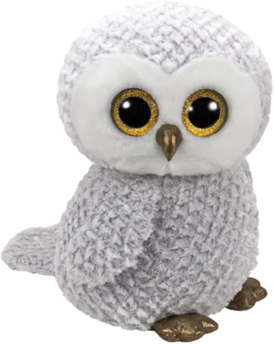 TY Owlette Eule Beanie Boos Groß – Weiches Plüschtier für Kinder, Sammelbares Stoff Teddy, Niedliches Babyspielzeug Plüsch für Jungen & Mädchen