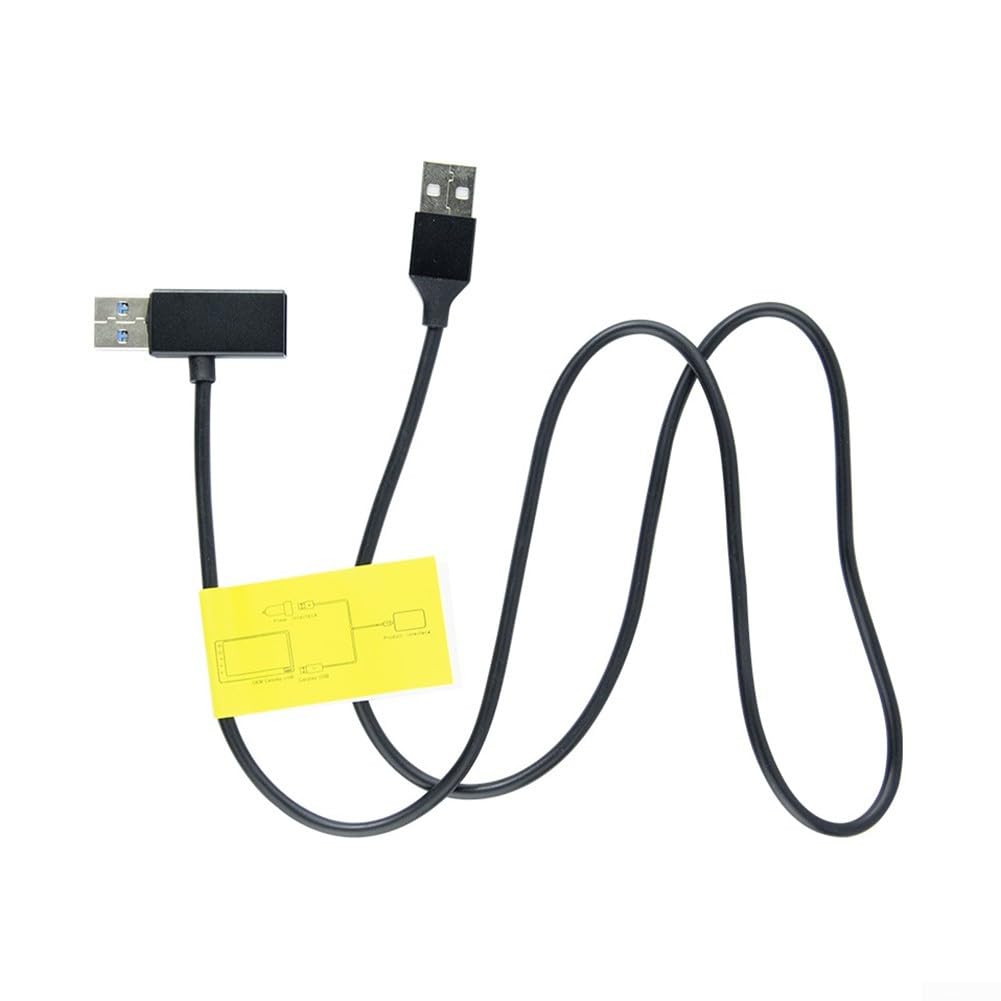 USB Cable Y Splitter USB 2.0 Power Enhancer Hub Adapter 1 Male 2 Female