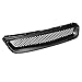 Grille Abdos Voiture de Pare-Chocs Avant de la Voiture Noire Grille-Couvercle de la calandre/Ajustement for la civique Ek cx DX ex hx LX Type R 1996 1997 1998 (Color : Black)