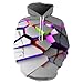 Produktbild UKEUBAI Bunte geknackt 3D Hoodie Unisex Mode Sweatshirt Herbst und Winter Paare Pullover