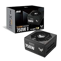 ASUS TUF Gaming 750W Gold Netzteil (750 Watt, Vollmodular, ATX 3.1-kompatibel, Axial-tech Lüfter, PCB-Beschichtung, Doppelkugellager) – Ansicht 1