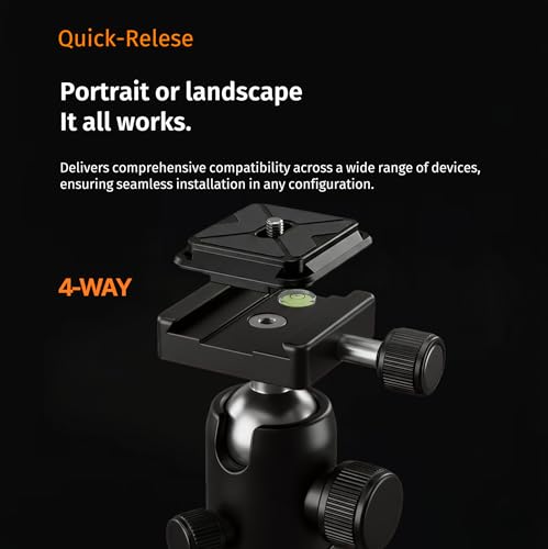 Clip de aluminio para cámara con placa QR mecanizada para cuerpos DSLR 4