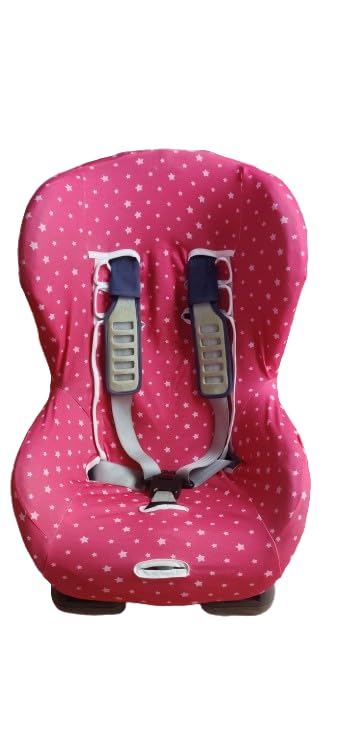 moon-bebe Funda Universal para Silla de Coche Grupo 1-2-3 (Rosa)