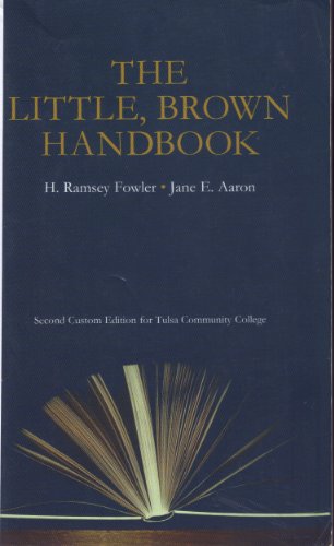 The Little Brown Handbook (Second Custom Editio... 1256707023 Book Cover