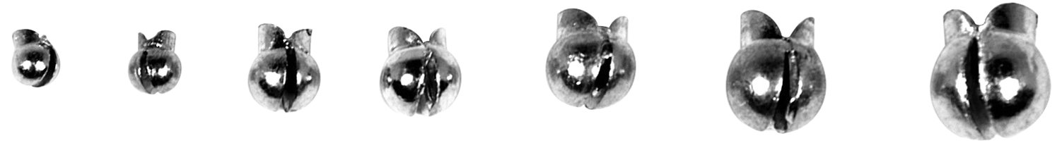 Eagle Claw NLRS3 Eagle Claw Removable Split Shot, 6Piece