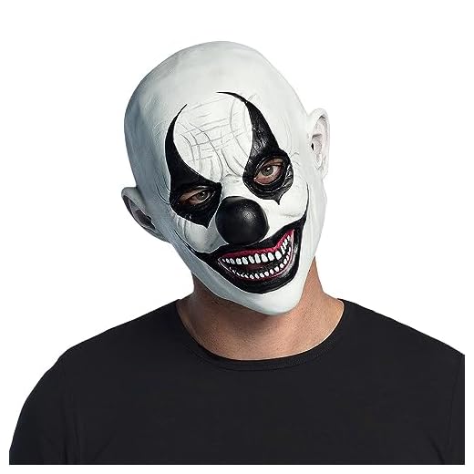 Boland - Masque d'horreur pour adultes en latex, masque pour Halloween et carnaval, accessoire pour les costumes de fêtes à thème