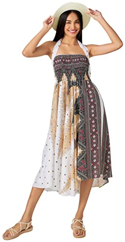 Image of Joob Joob Long Boho Skirts for Women - Bohemian Hippie Maxi Summer Skirt