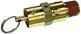 Control Devices SA25-1A225 SA Series Brass Hard Seat ASME Safety Valve, 225 psi Set Pressure, 1/4 Male NPT
