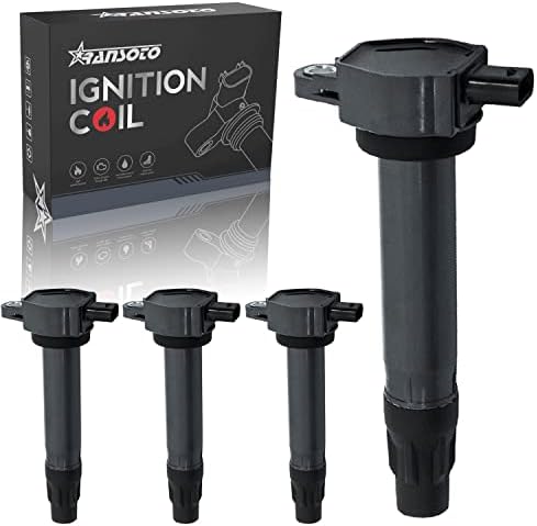 RANSOTO Ignition Coil Compatible with 1.8L, 2.0L, 2.4L Dodge Avenger Caliber Journey, Compass Patriot, Chrysler 200 Sebring Replaces 4606824AB, UF557, C1587, 5C1644, C-1587, GN10346