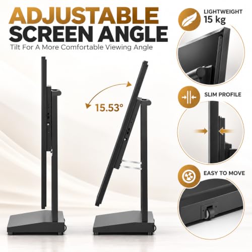 Image of 43 inch Digital Signage Display,Foldable Advertising Kiosk for Store
