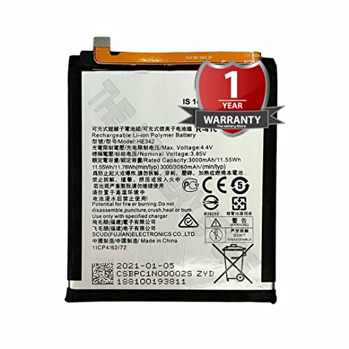 Image of Original HE342 Battery for Nokia 7.1 Plus /6.1 Plus /5.1 Plus /X6 2018 / TA-1099 / TA-1103 / TA-1083 / Battery with 1 Year Warranty***(J00101)