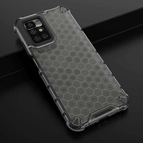 Image of Glasgow Back Case Cover Designed for Mi Redmi 10 Prime - Black
