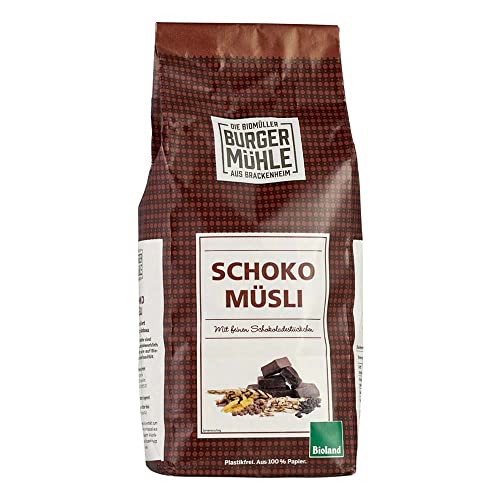 Burgermühle Schoko Müsli, 750g (2er Pack) Cover