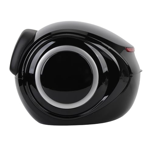 Boîtier supérieur de moto durable avec coffre arrière ABS étanche noir - 3