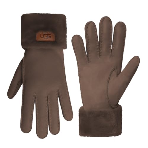 UGG womens Turn Cuff Water Resistant Sheepskin Gloves