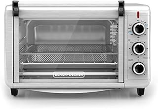 BLACK+DECKER Crisp'N Bake Air Fry Toaster Oven, 6 Slice, 5 Cooking Functions