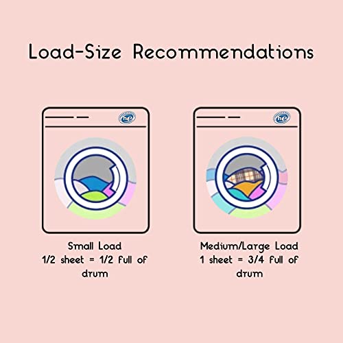 Laundry Detergent Sheets Assentials No.3 Floral Scented 40 Loads/20 Sheets Eco-Friendly Zero Waste Biodegradable Plastic Free Fresh Liquidless Travel Friendly Rv Life Non Toxic #TOP4