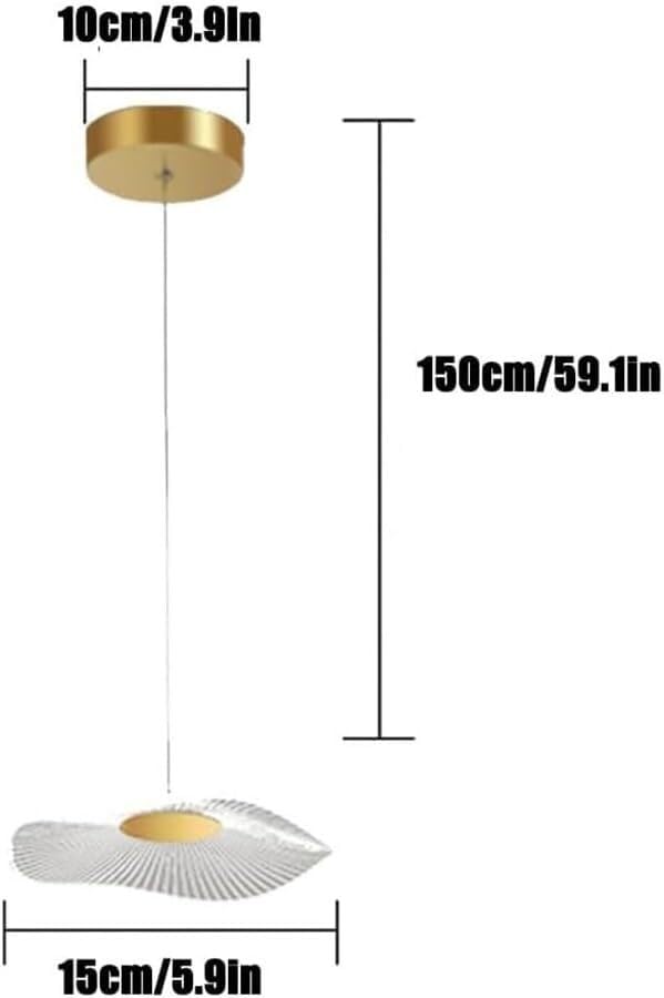 Lustre à LED moderne intensité variable et suspension design pour îlot - 2