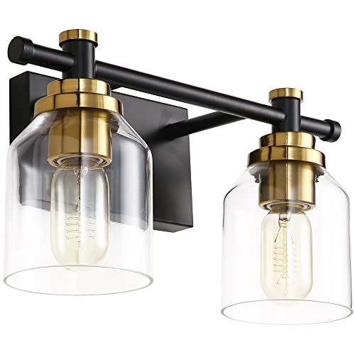 SOLFART Vintage 2 Lights Wall Lighting Bathroom Vanity Light Vintage