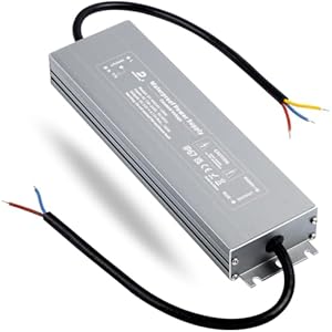 LED Transformator 24V 100W, IP67 Waterdicht 4.2A Voeding, 230V AC naar 24V DC Stuurprogramma, Constante Spanning Adapter voor Binnen of Buiten LED Strip Licht MR16 CCTV Reclamebord, DUSKTEC