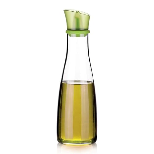 Tescoma - Óleo de vidro borosilicato com vaso de silicone, 250 ml, ideal para óleo, vinagre e molhos