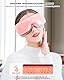 iKristin Augenmassagegerät mit Wärme und Bluetooth-Musik,eye massager mit 5 Modi,Wiederaufladbarer Augenmaske mit Kabelloser, Geschenke für Frauen Männer Familie