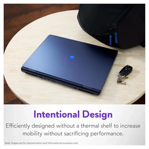 Image of Alienware 16 Aurora Gaming Laptop, Intel 9-270H, 64 GB DDR5 RAM, 2 TB PCIe SSD, 16 inch WQXGA (2560x1600) 120Hz Display, Nvidia G-Force RTX 5070, Backlit Keyboard, W11 Home, Blue