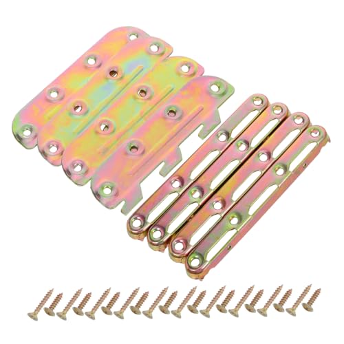 Supports de rail de lit métal fixations cadre connecteurs GALPADA - 2