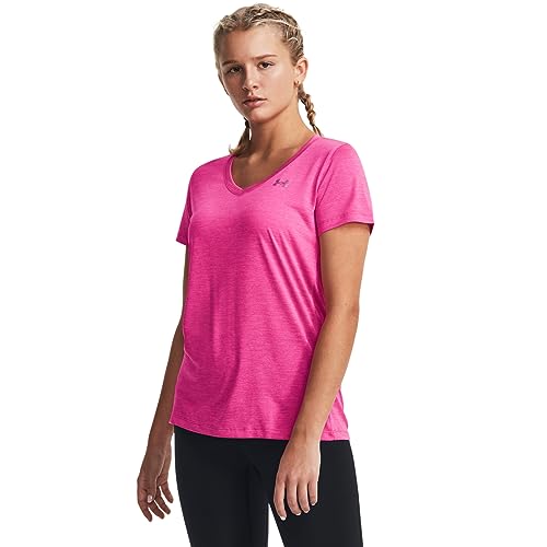 Image of Under Armour Womens Tech V-Neck Twist Short-Sleeve T-Shirt