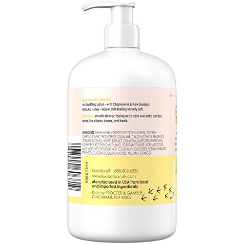 Kiwi Botanicals Soothing Body Lotion With Manuka Honey & Chamomile For Stressed Skin, 11.0 Fl Oz #TOP1