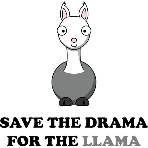 Taza de Cerámica Save The Drama For The Llama 11 oz miniatura 3