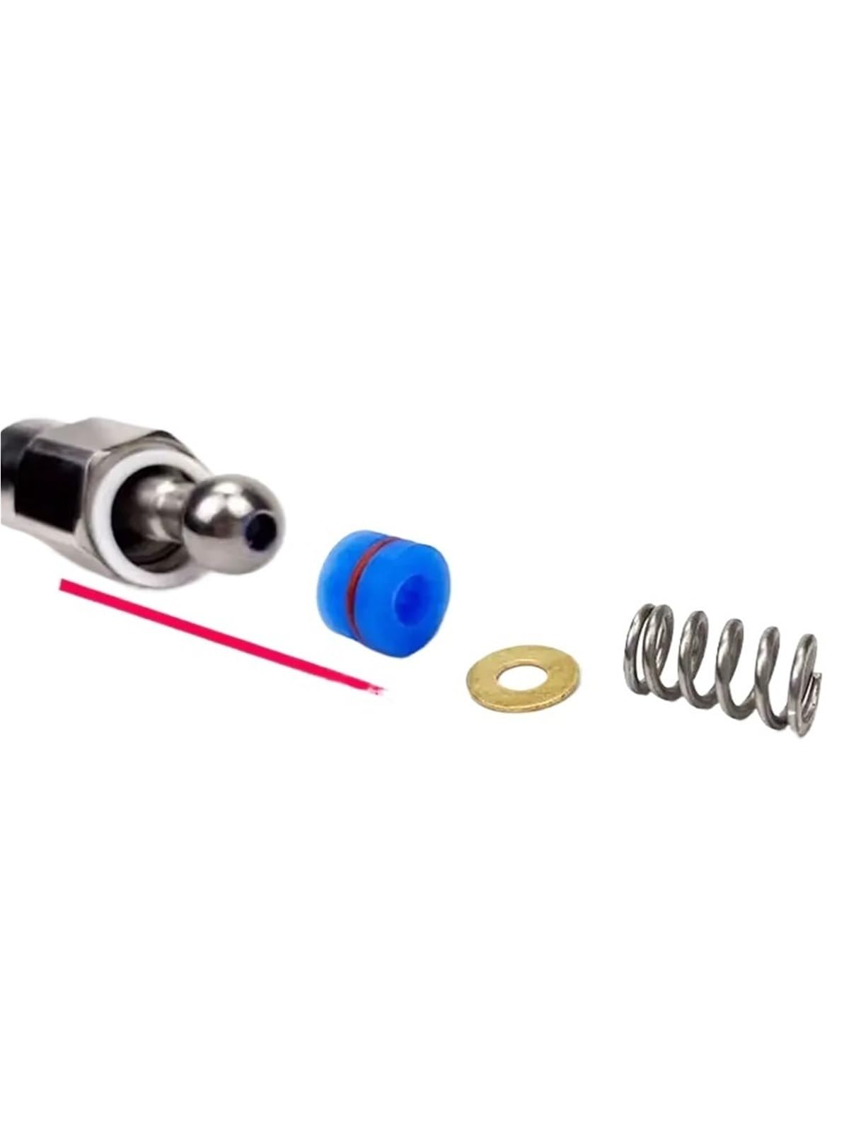 Boquilla de tubería de vapor mejorada de 4 orificios | Pieza modificada resistente al calor for cafeteras espresso semiautomáticas